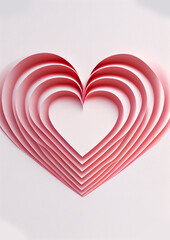Set of backgrounds for Valentine's Day paper textile
