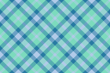 Plaid fabric tartan. Check background seamless. Texture textile pattern vector.