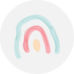 headphones icon on white background