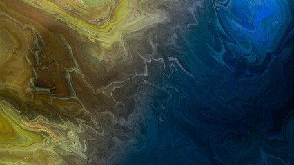 Acrylic Pour Color Liquid marble abstract surfaces Design.