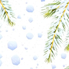 Winter, Template, AD Template, PPT template, Slide, Flyer, postcard, slide for brochure, booklet, background.	