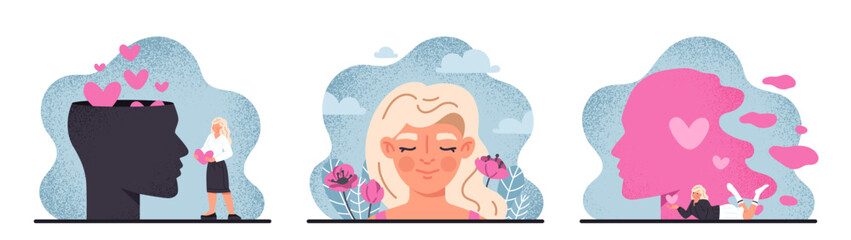 Healthy mentality set