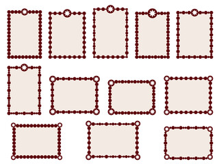丸とガラス四角プレートM