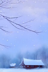 Winter, Template, AD Template, PPT template, Slide, Flyer, postcard, slide for brochure, booklet, background.	