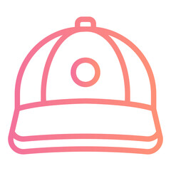 cap gradient icon