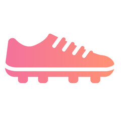 shoes gradient icon