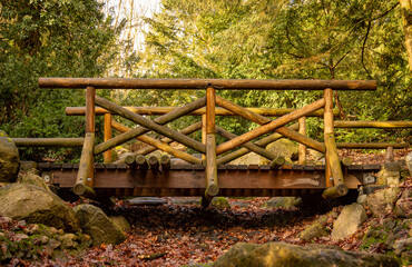 Holzbrücke