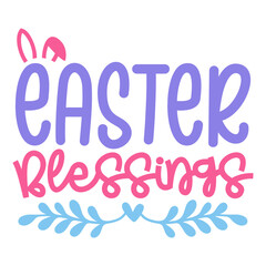 Easter blessings svg