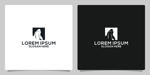 Minimalist design for gorillas. modern, simple.