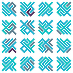 Asemic Glyph writing hieroglyph imitation abstract illustration