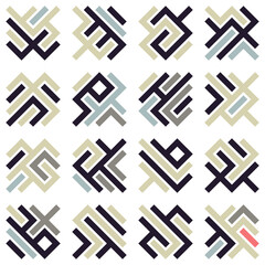 Asemic Glyph writing hieroglyph imitation abstract illustration