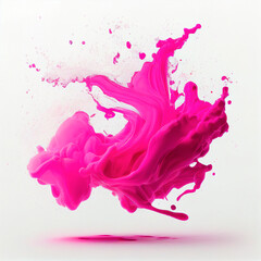 pink stains background, powder, ai generation