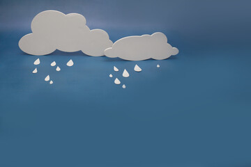 Chmury 3d - tło graficzne
