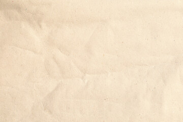 Kraft Brown crumpled paper texture