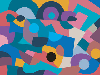 colorful mural art for wall decoration © juragan lensa manual
