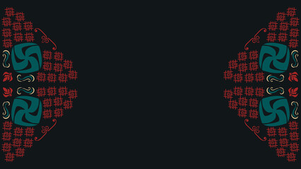 Ornamental Geometrical textured Background - (decoration, wallpaper, texture, illustration, desktop, cover, card, gift, frame, wall, book)