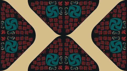 Ornamental Geometrical textured Background - (decoration, wallpaper, texture, illustration, desktop, cover, card, gift, frame, wall, book)