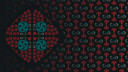 Ornamental Geometrical textured Background - (decoration, wallpaper, texture, illustration, desktop, cover, card, gift, frame, wall, book)