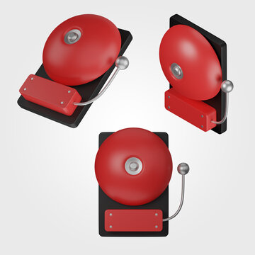 3d School bell