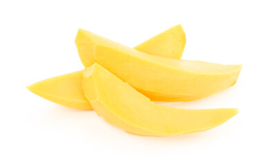 Pickled Mango isolated on white background.