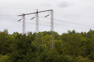 Fototapeta premium lines in the countryside