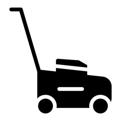 Fototapeta premium lawn mower icon