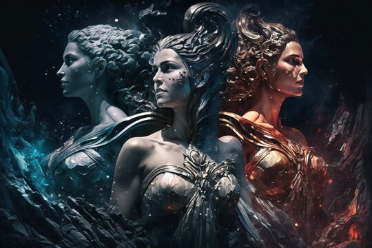 Ancient roman greek god - Roman culture - Generative AI