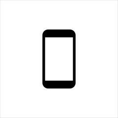 smartphone icon. mobile phone icon vector illustration on white background