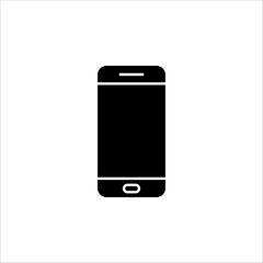 smartphone icon. mobile phone icon vector illustration on white background