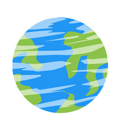 Earth Globe icon vector
