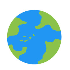 Earth Globe icon vector