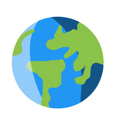 Earth Globe icon vector