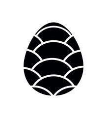 Vector illustration of Easter egg