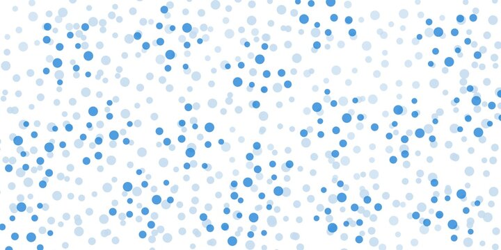 illustrazione con circoli, coriandoli colorati su sfondo bianco