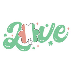 love, st patricks day t shirt