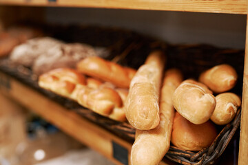 Freshly Baked Baguettes