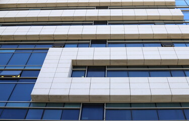 True sunlight and artificial lighting. Abstract photo of light and dark.