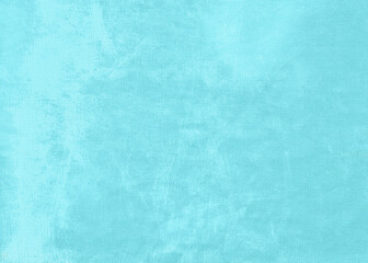 Grunge light turquoise paper with scratches and scuffs.