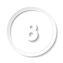 Bullet with number 8