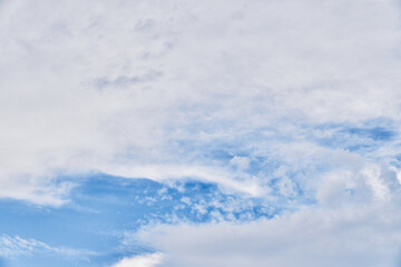 Beautiful blue sky image