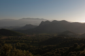 Vista di Bocca di Menola, Patrimonio Corsica, Francia