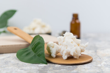 unrefined, real shea butter, composition