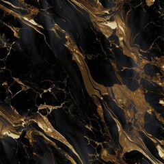 Black gold marble texture, background pattern