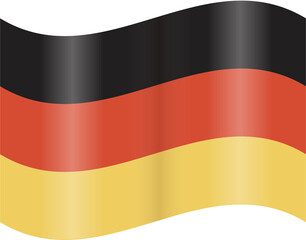  Germany Fluttering Waving Flag