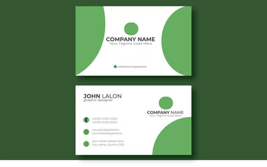 Simple and Clean Business Card TemplateCreative and modern business card template Double-sided creative business card template.Vector design formal red modern business card	
