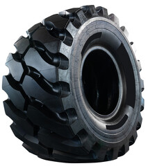 Isolated new tractor tire © scharfsinn86