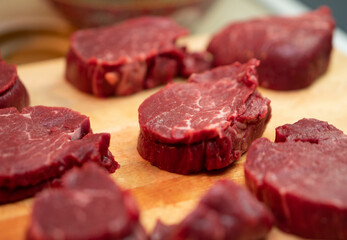 Filets mignons, protéines