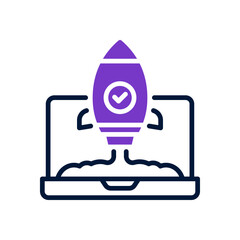 startup icon for your website design, logo, app, UI. 