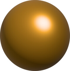 Volumetric 3L ball with a gradient.