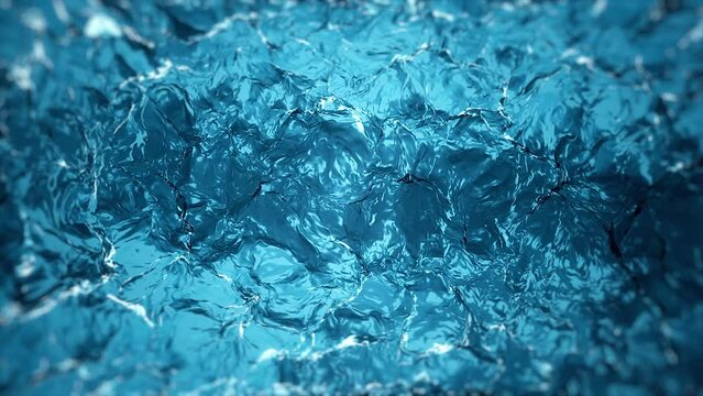 Water Flowing Patterns Fx Texture Animation Loop/ 4k animation of an abstract water fx flowing texture background with slow motion liquid patterns streaming seamless looping